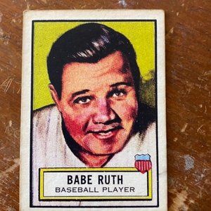 BABE Ruth . Vintage Reprint